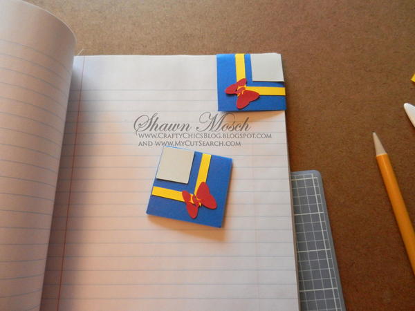 Donald Duck Inspired Corner Bookmarks Donald Duck Inspired Corner Bookmarks