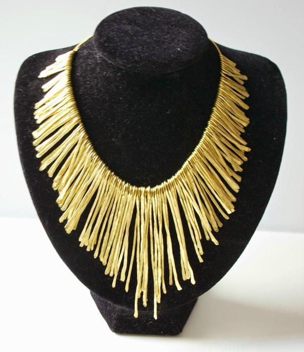 Knockoff Tribal Fringe DIY Necklace Knockoff Tribal Fringe DIY Necklace