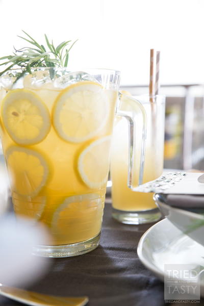 Vanilla Rosemary Lemonade Vanilla Rosemary Lemonade