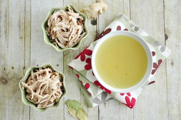The Perfect Shredded Chicken and Broth The Perfect Shredded Chicken and Broth