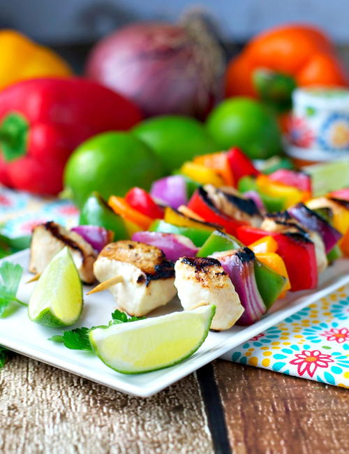 Margarita Chicken Kabobs Margarita Chicken Kabobs