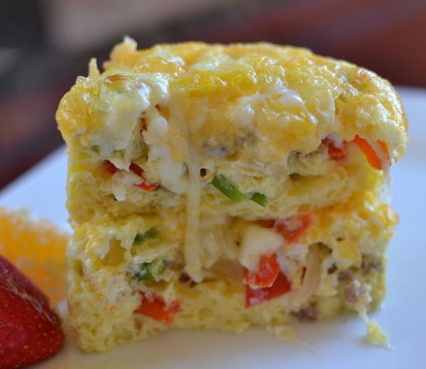 Sausage Pepper Egg Bake Sausage Pepper Egg Bake