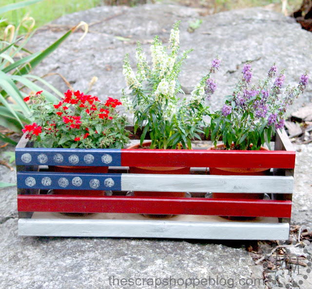 DIY Flag Planter DIY Flag Planter