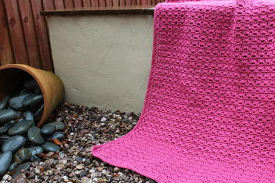 Easy Shell and Chain Baby Blanket Easy Shell and Chain Baby Blanket