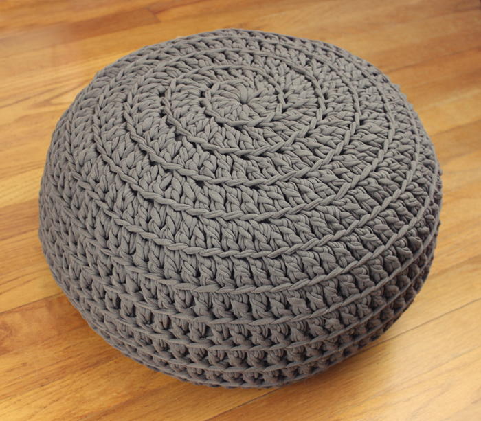 Comfy Crochet Pouf Diy Allfreecrochet Com