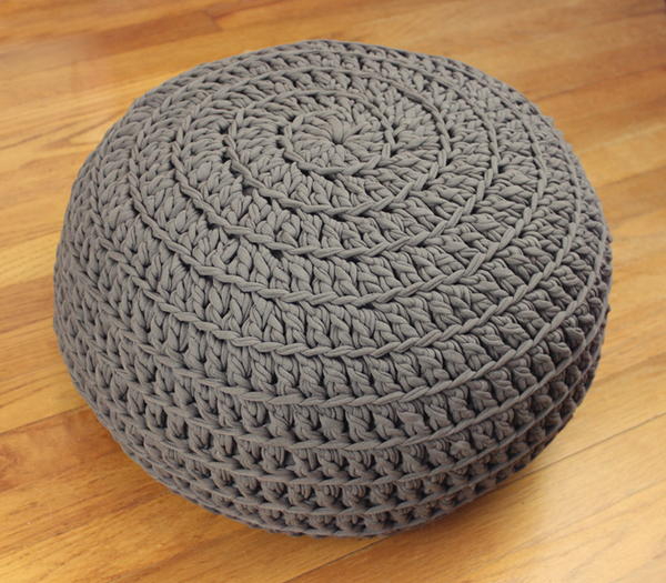 Comfy Crochet Pouf DIY Comfy Crochet Pouf DIY