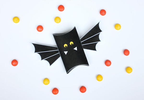 Batty Pillow Box Template Batty Pillow Box Template
