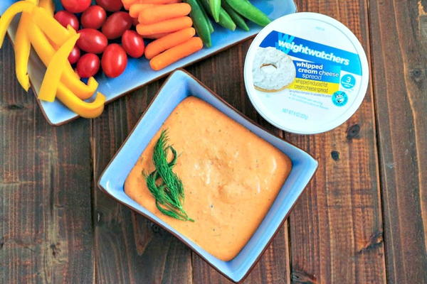 Creamy Feta Roasted Red Pepper Dill Dip Creamy Feta, Roasted Red Pepper & Dill Dip