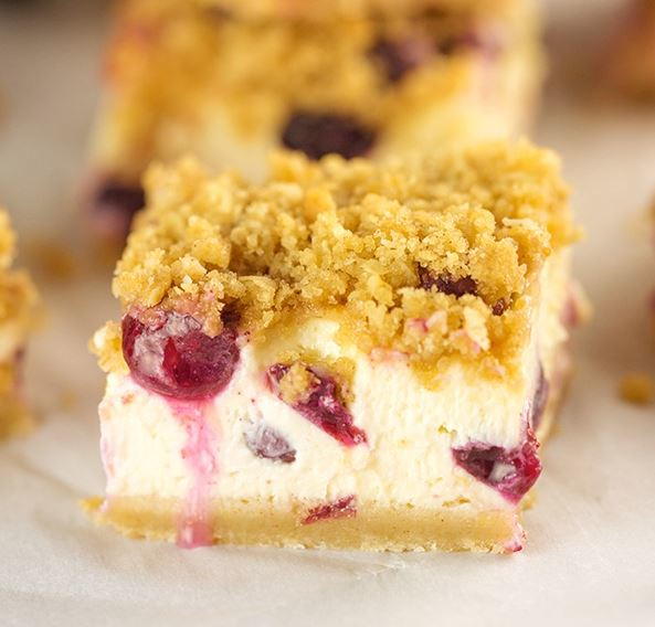 Blueberry Cheesecake Bars Blueberry Cheesecake Bars