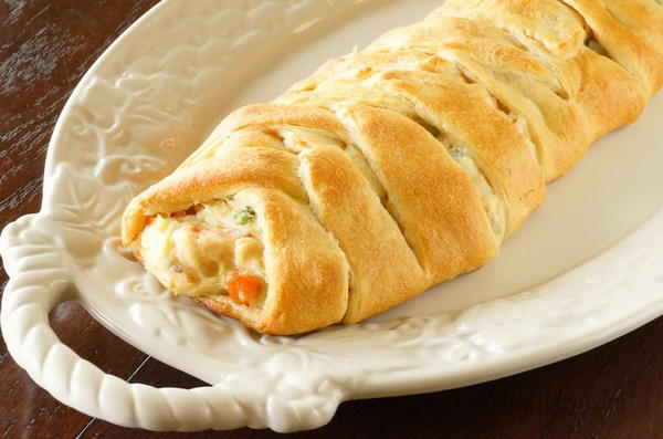 Chicken Pot Pie Crescent Braid Chicken Pot Pie Crescent Braid
