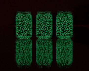 Glow in the Dark Glitter Jars Glow in the Dark Glitter Jars