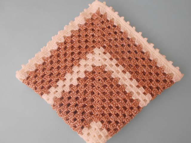 Cinnamon Spice Granny Square Blanket Cinnamon Spice Granny Square Blanket