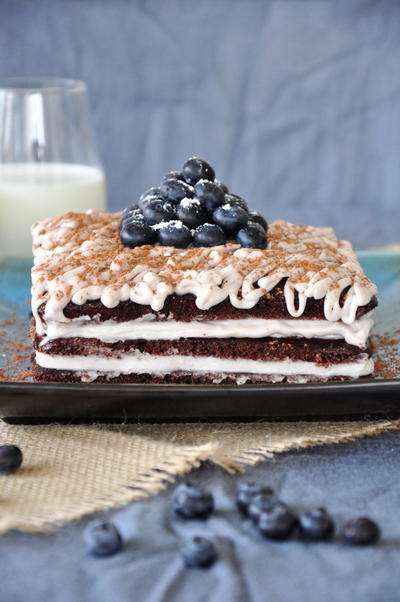 Blueberry Chocolate Cake Blueberry Chocolate Cake