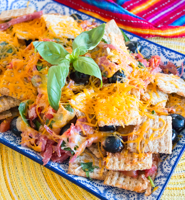 Triscuit Pizza Nachos Triscuit Pizza Nachos