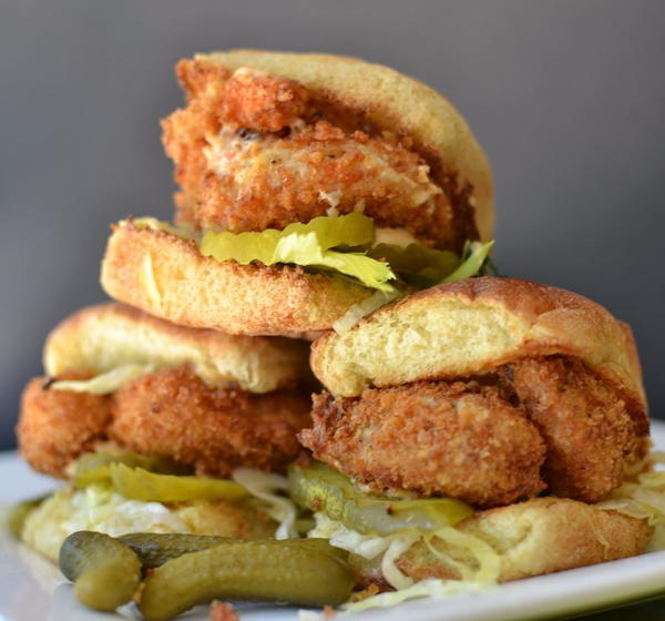 Shrimp Poor Boy Sliders Shrimp Poor Boy Sliders