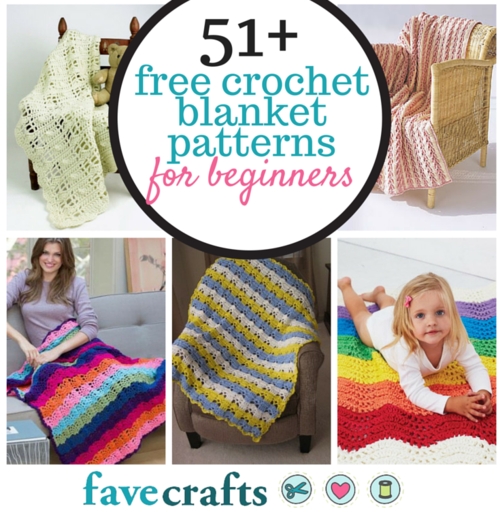 51 Free Crochet Blanket Patterns for Beginners 51 Free Crochet Blanket Patterns for Beginners