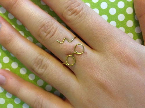 Electrifying Harry Potter Inspired Wire Ring