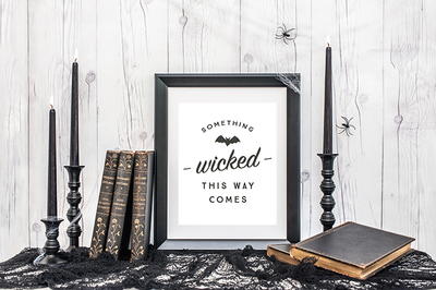 Something Wicked Free Printable