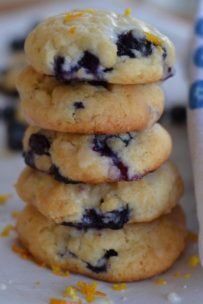 Blueberry Orange Cream Cheese Cookies Blueberry Orange Cream Cheese Cookies