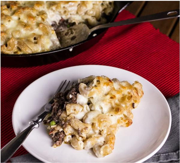 Hamburger Mac and Cheese Casserole Recipe Hamburger Mac and Cheese Casserole Recipe