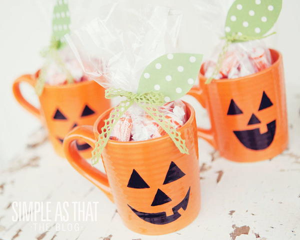 Perky Pumpkin DIY Mugs Perky Pumpkin DIY Mugs