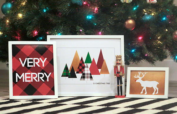 Modern Merry Christmas Printables Modern Merry Christmas Printables