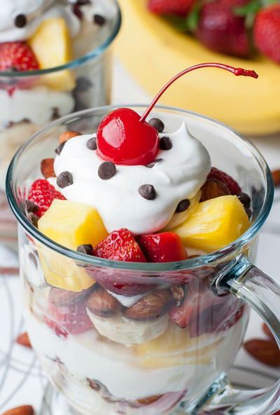 Banana Split Parfaits Banana Split Parfaits