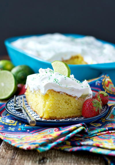 Margarita Poke Cake Margarita Poke Cake