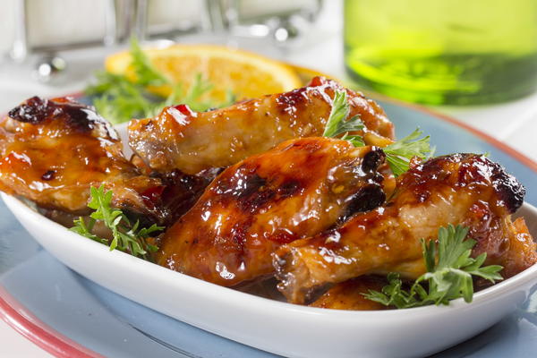 Glazed Chicken Wings Glazed Chicken Wings