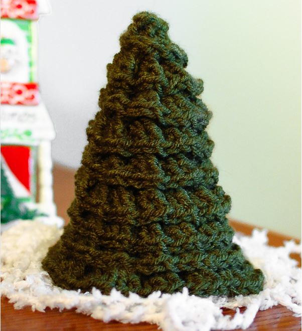 Fir Stitch Tabletop Crochet Christmas Tree Fir Stitch Tabletop Crochet Christmas Tree