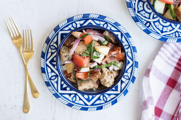 Easy Summer Panzanella Salad Easy Summer Panzanella Salad
