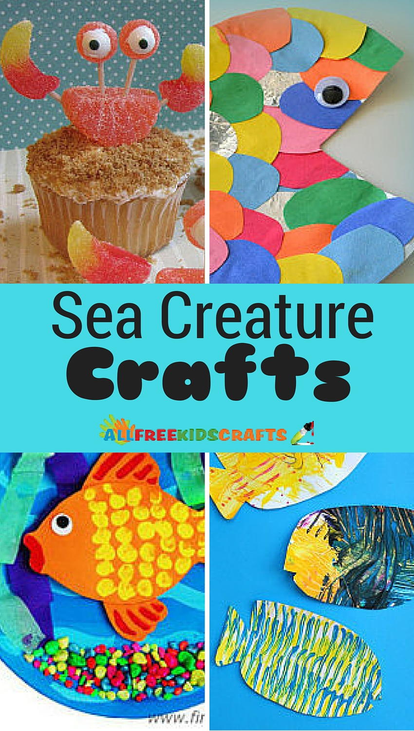 15 Sea Creatures for Kids to Make | AllFreeKidsCrafts.com