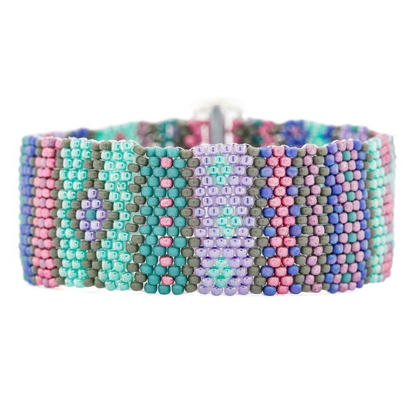 Intarsia Peyote Stitch Bracelet Intarsia Peyote Stitch Bracelet