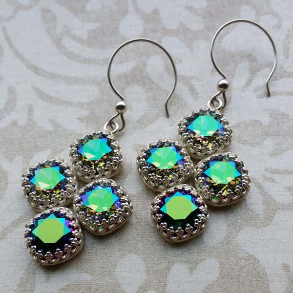 Egyptian Twilight Crystal Earrings Egyptian Twilight Crystal Earrings