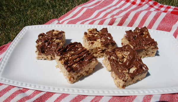 Chocolate Glazed Special K Bars Chocolate Glazed Special K Bars