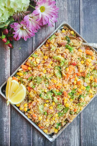 Chipotle Roasted Vegetable Couscous Chipotle Roasted Vegetable Couscous