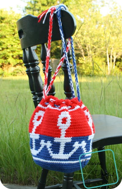 Anchors Away Crochet Bag