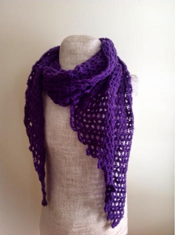 Geometric Scarf Crochet Pattern Geometric Scarf Crochet Pattern