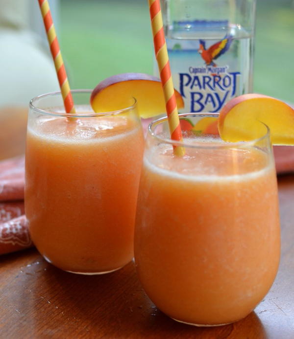 Peach Mango Daiquiris Peach Mango Daiquiris