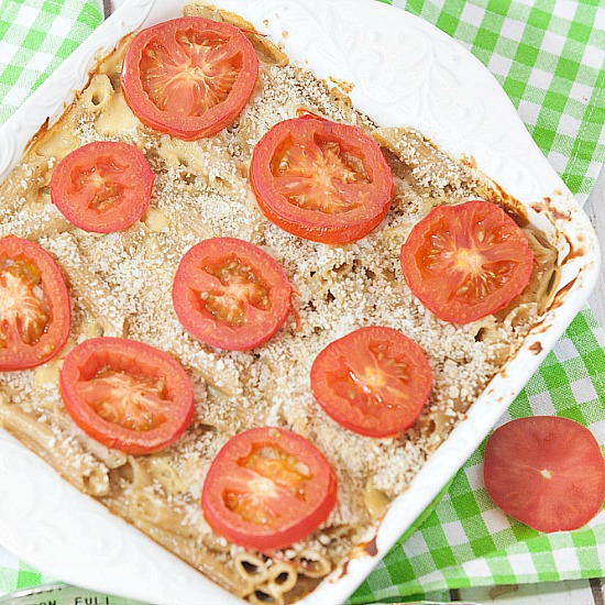 Nannies Lightened Mac Cheese Nannie's Lightened Mac & Cheese