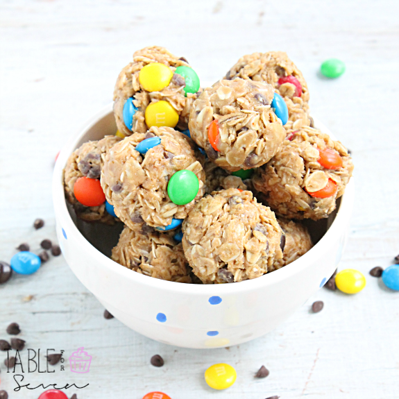 Monster Cookie Granola Bites Monster Cookie Granola Bites