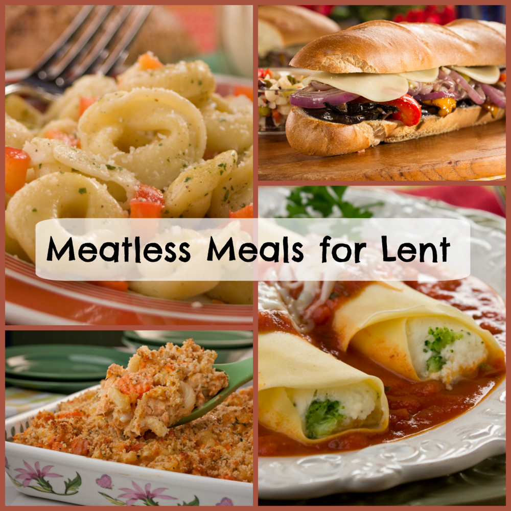 Recipes for Lent 30 Meatless Meals