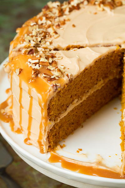 Browned Butter Pumpkin Cake