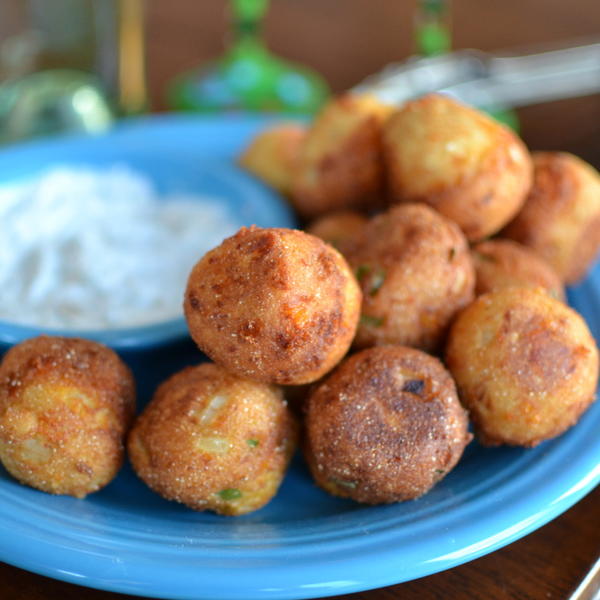 Jalapeno Cheddar Hush Puppies Jalapeno & Cheddar Hush Puppies