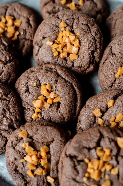 Chocolate Toffee Cookies Chocolate Toffee Cookies