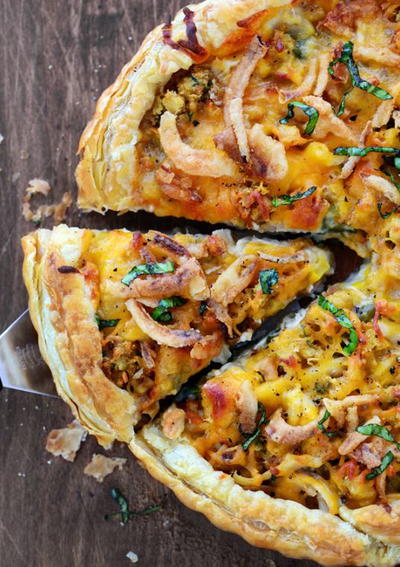 Thanksgiving Pizza Thanksgiving Pizza