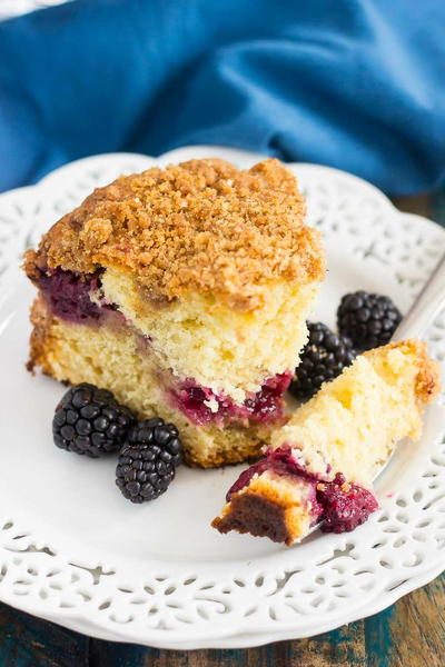 Blackberry Crumb Coffee Cake Blackberry Crumb Coffee Cake