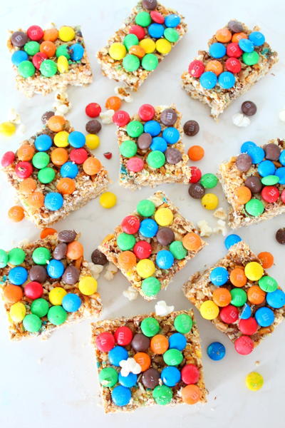 Sweet and Salty Popcorn Bars Sweet and Salty Popcorn Bars