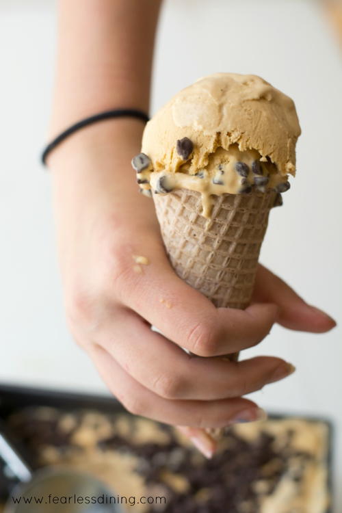 No-Churn Caramel Chocolate Chip Ice Cream No-Churn Caramel Chocolate Chip Ice Cream