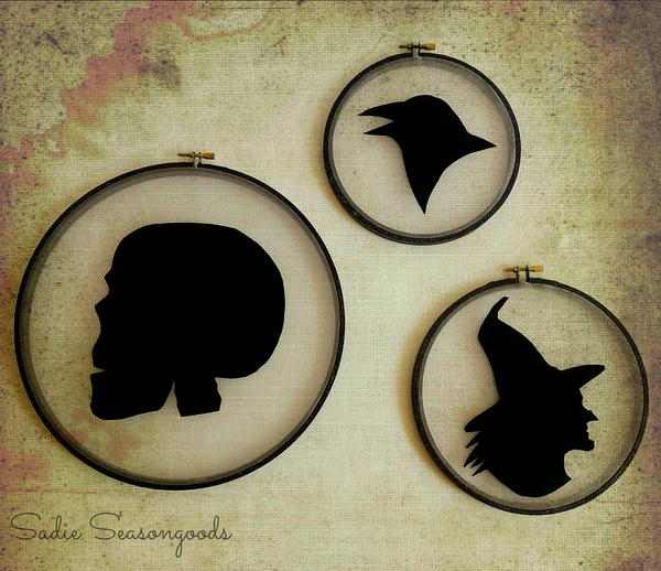 Spooky Silhouette Halloween Decorating Idea Spooky Silhouette Halloween Decorating Idea